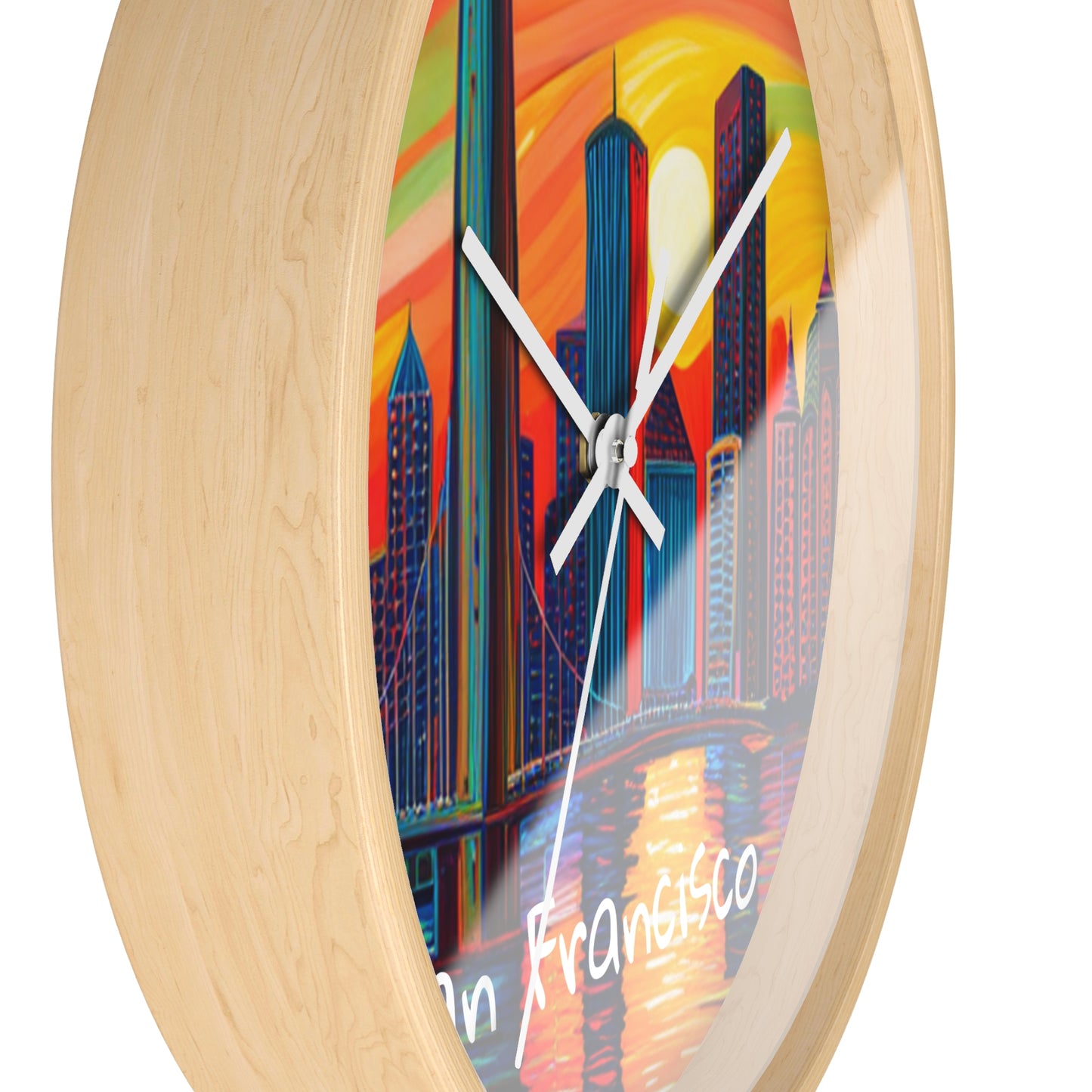 San Francisco Skyline Wall Clock