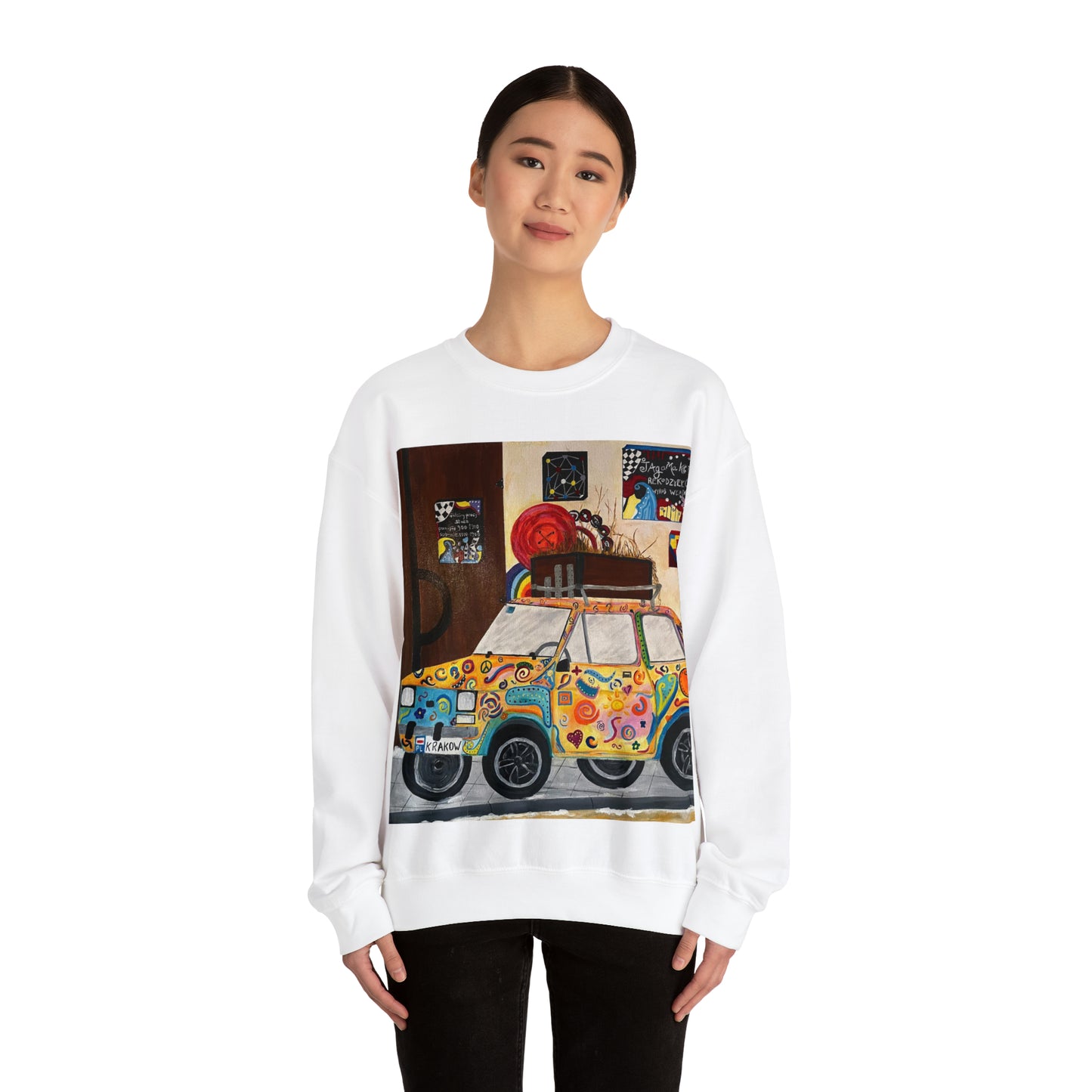 Krakow Poland Crewneck Sweatshirt