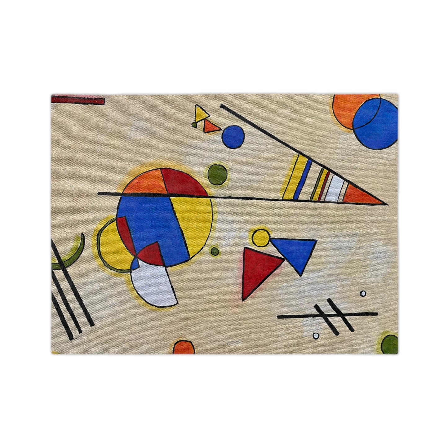 Arrangement O Velveteen Minky Blanket