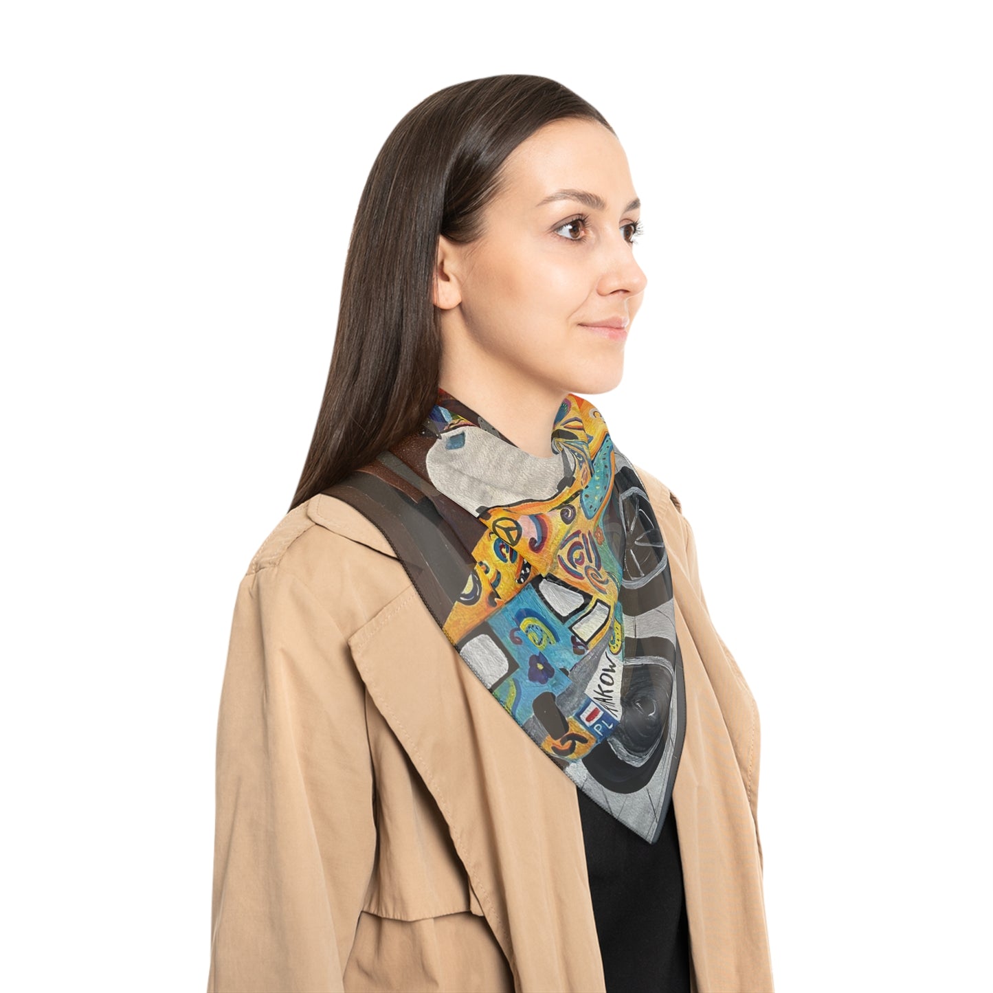 Krakow Poland Poly Scarf