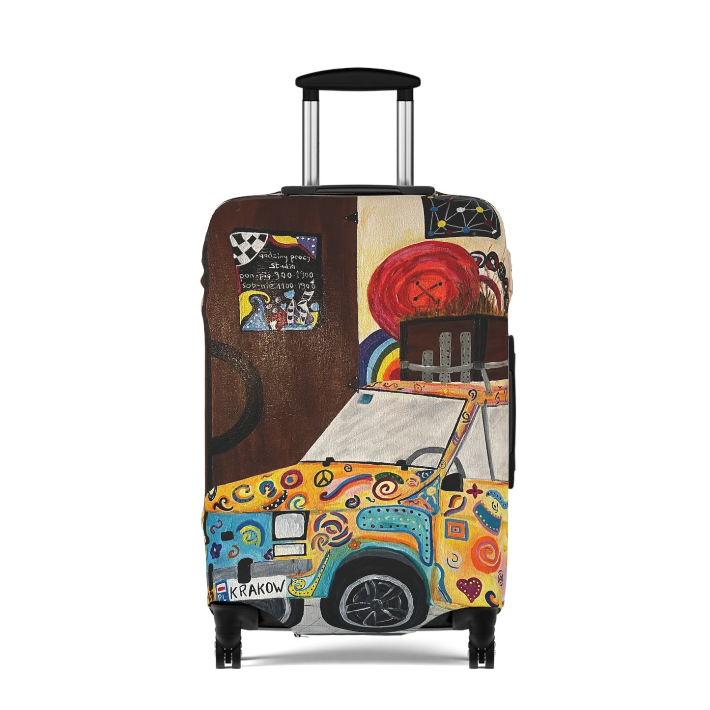 Krakow Poland Luggage Cover