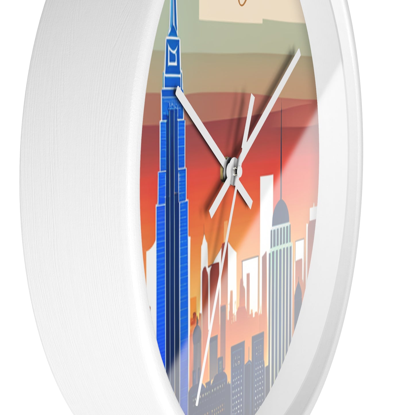 New York City Skyline Wall Clock