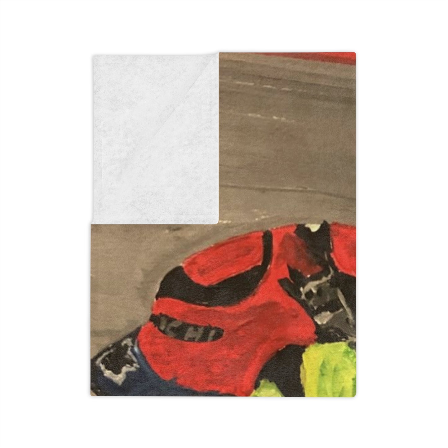 Daredevil Racer Velveteen Minky Blanket