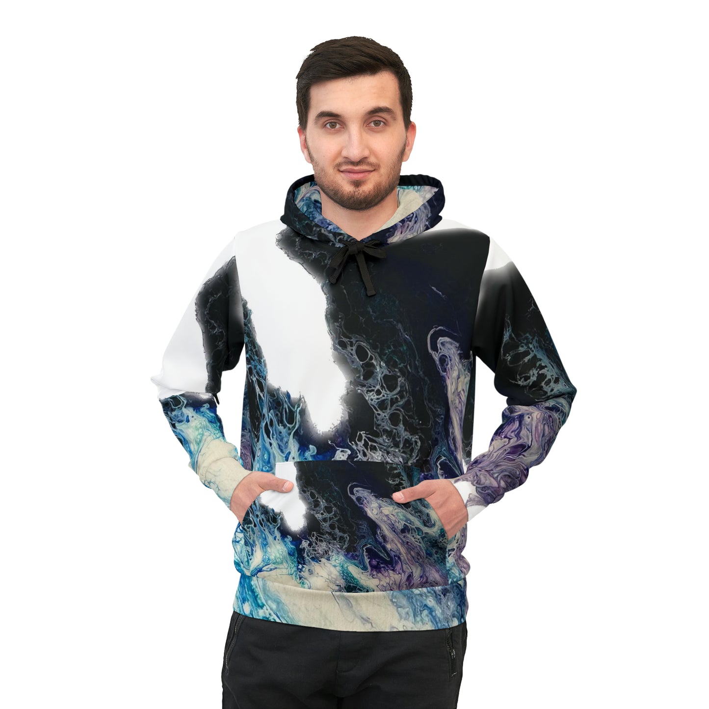 Ebb and Flow Unisex Athletic Hoodie Sweatshirt