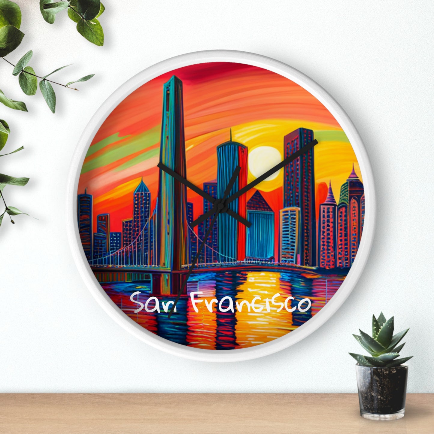 San Francisco Skyline Wall Clock