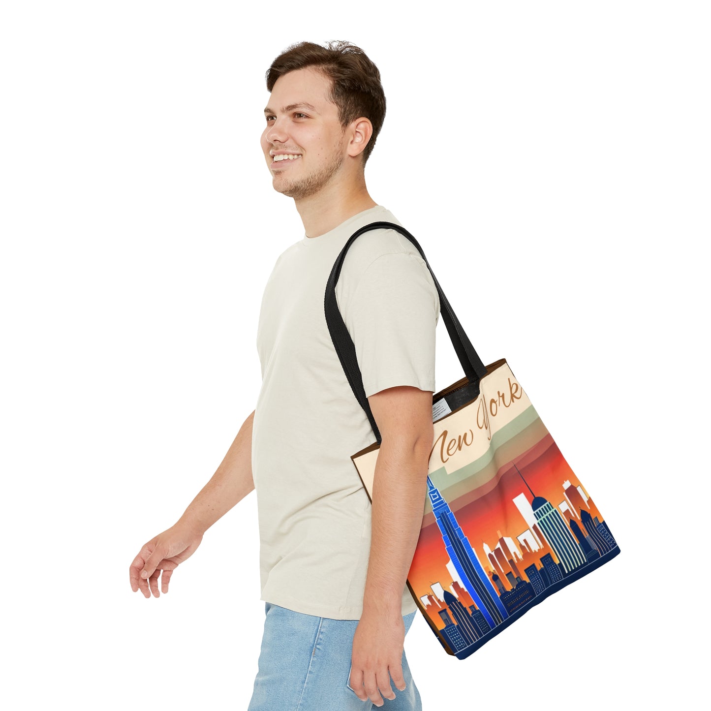 New York City Skyline Tote Bag