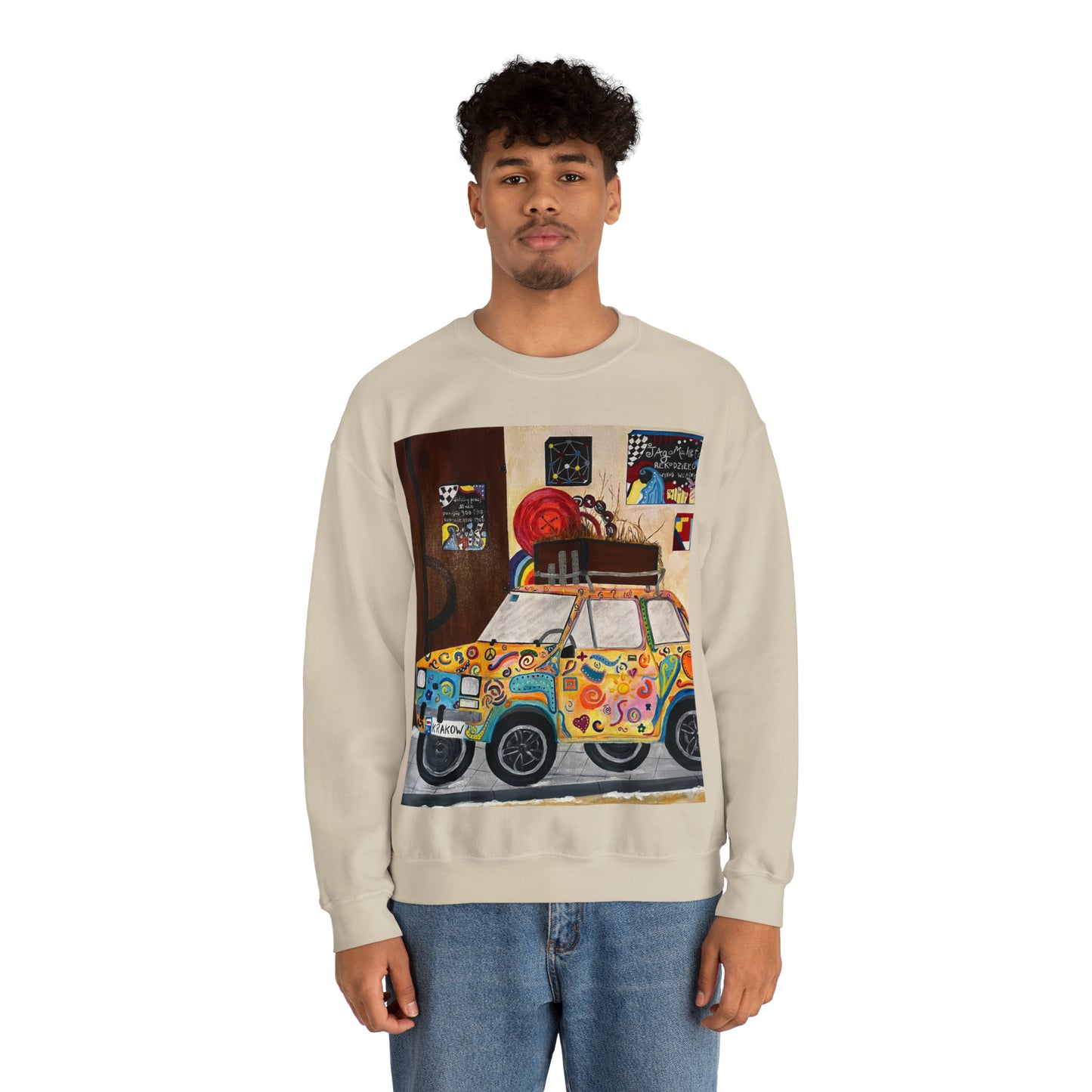 Krakow Poland Crewneck Sweatshirt