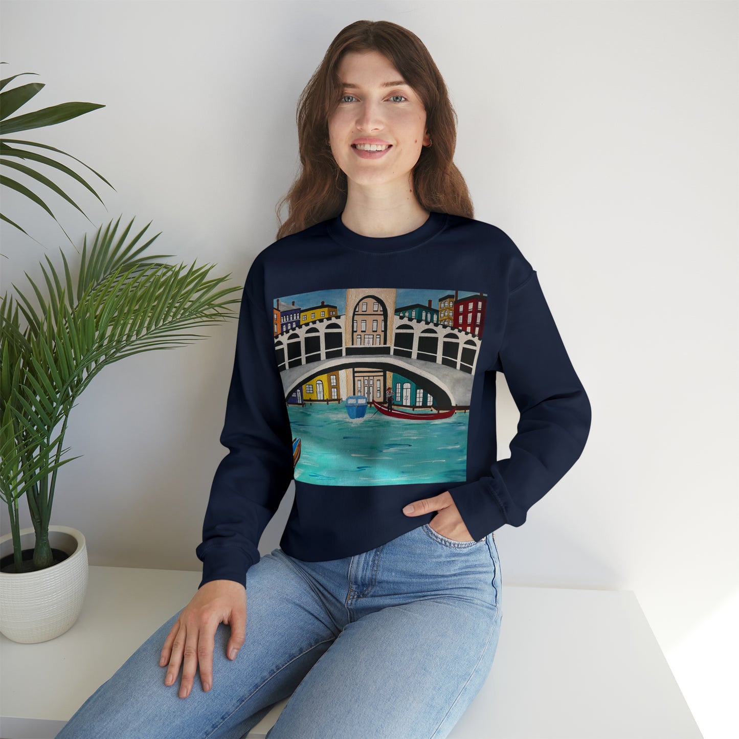 Venice Italy Crewneck Sweatshirt