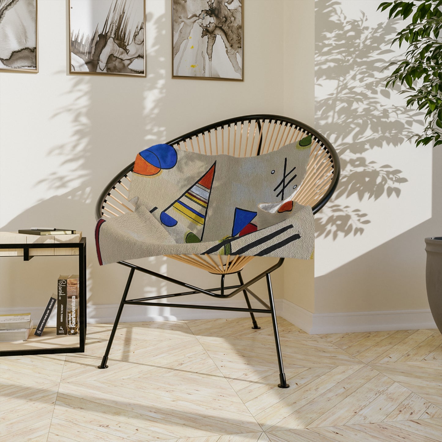 Arrangement O Velveteen Minky Blanket