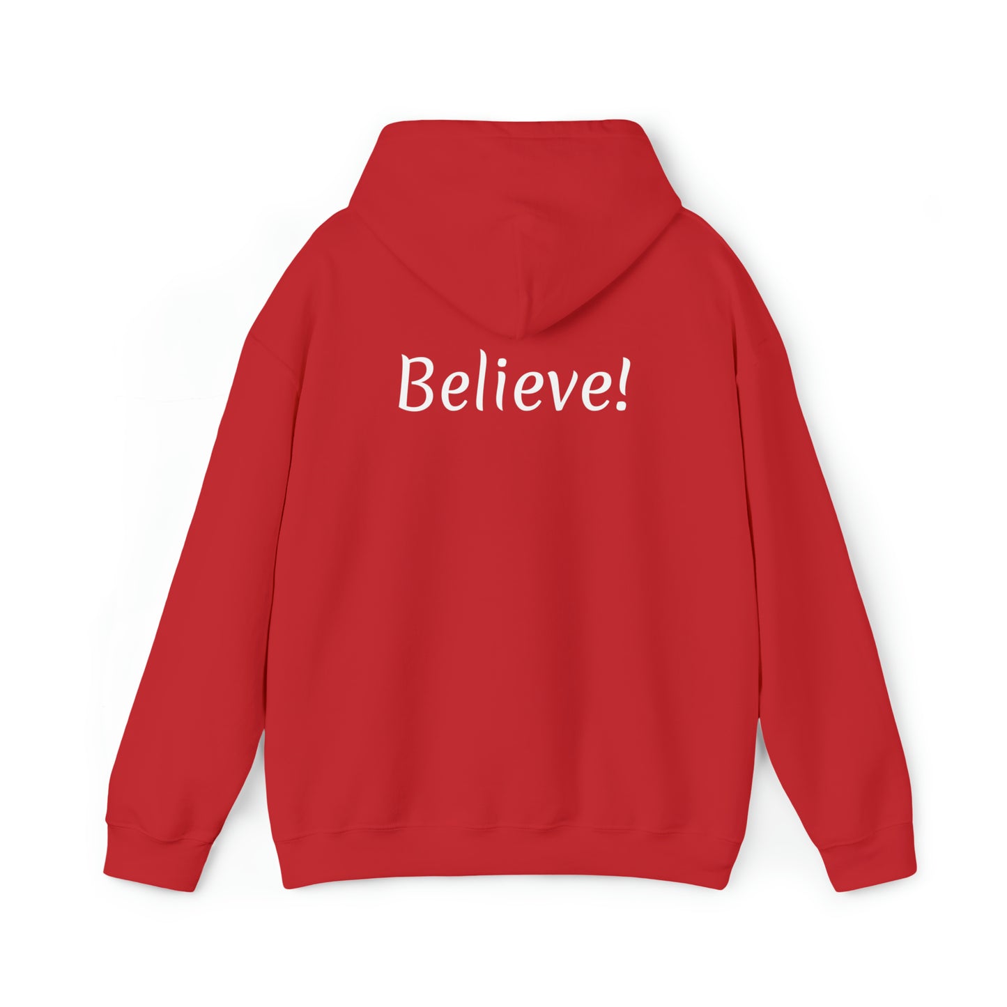 Santa I Believe Unisex Hooded Sweatshirt