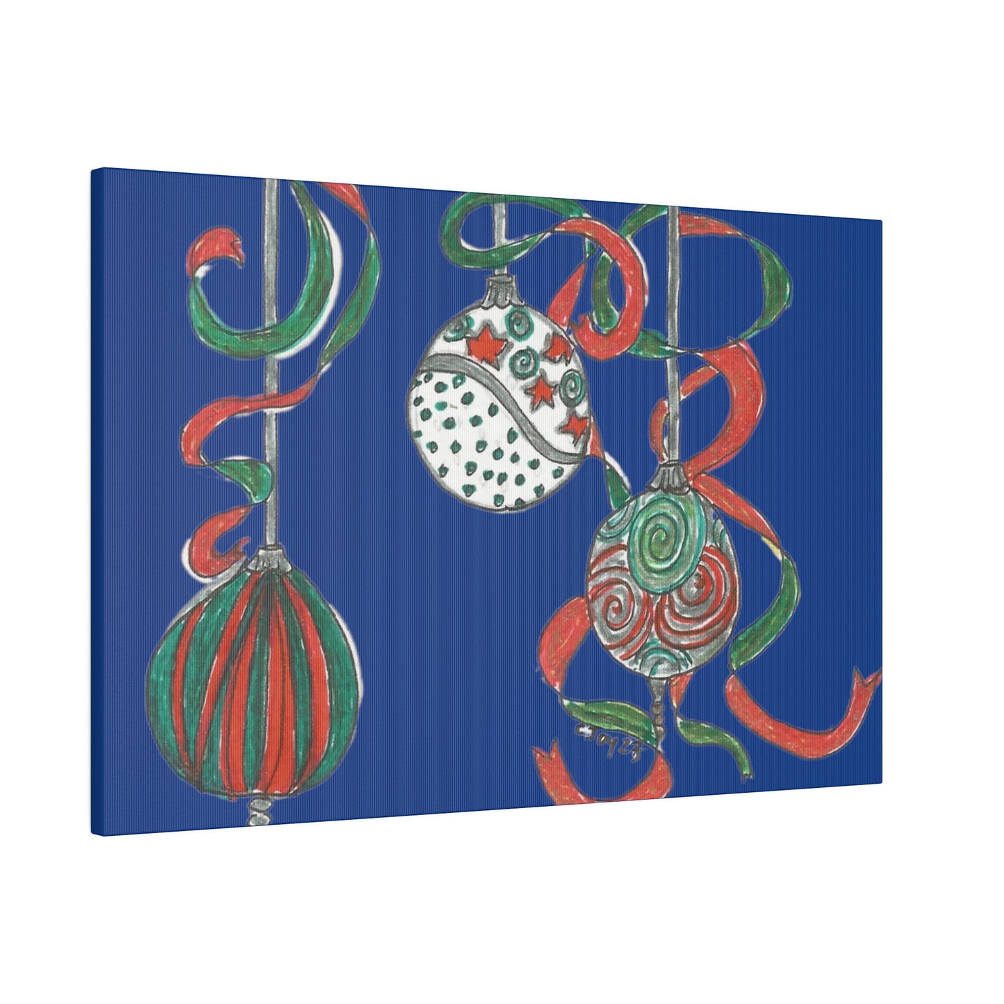 Christmas Ornament Wall Art