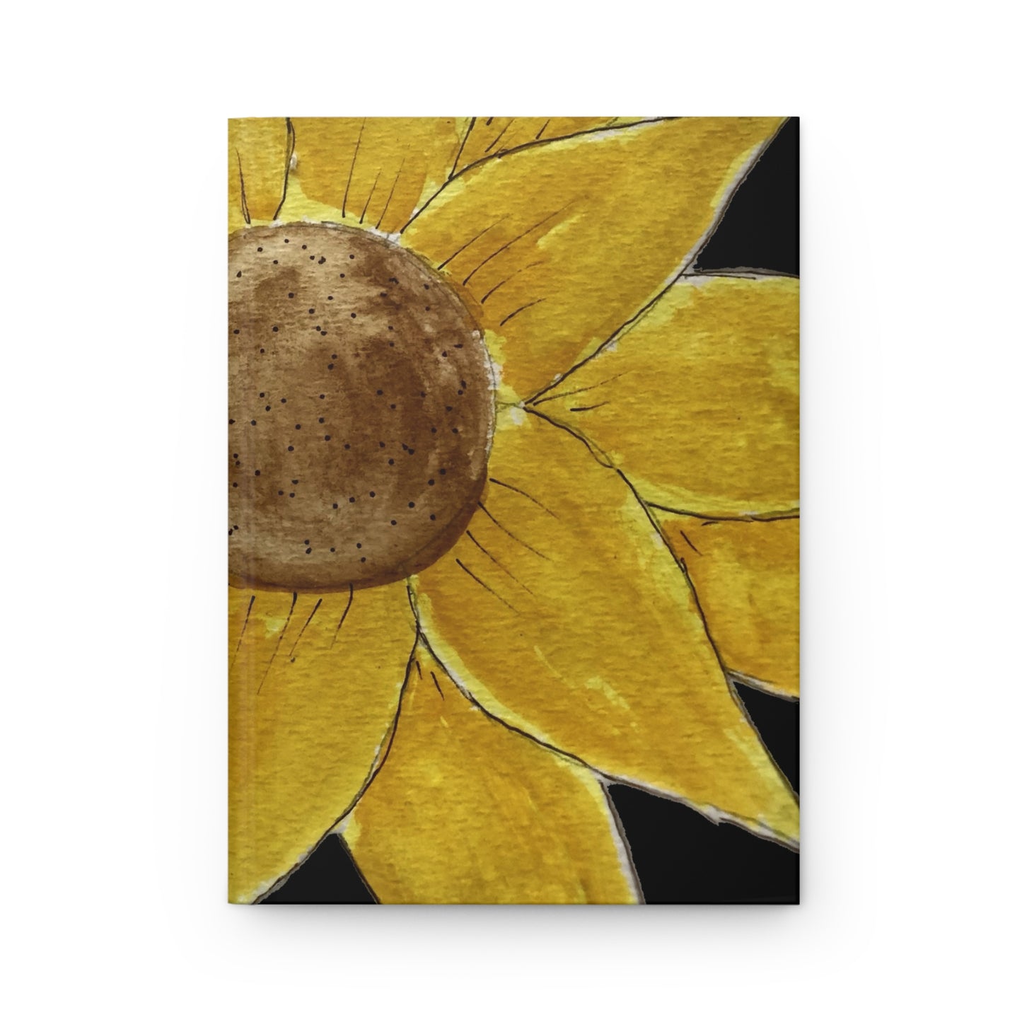 Sunflower Travel Journal Hardcover Diary