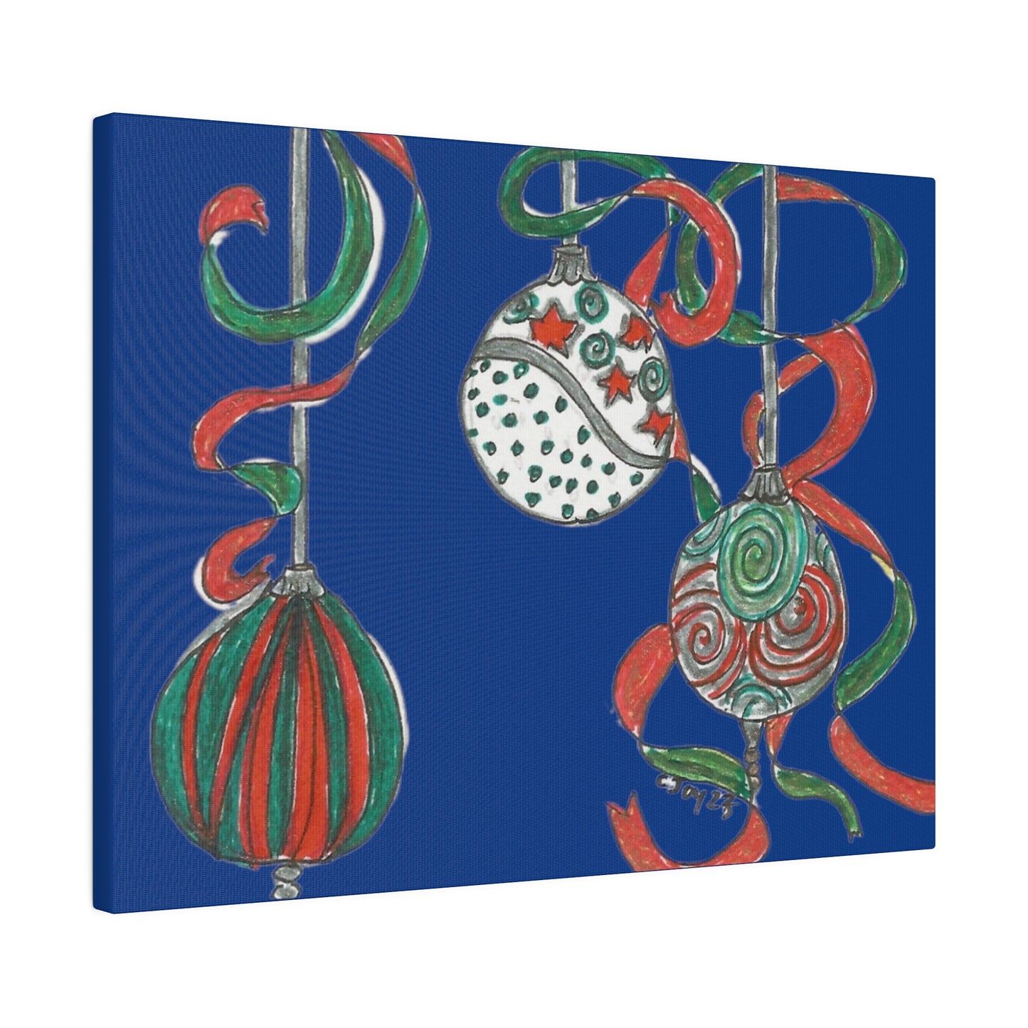 Christmas Ornament Wall Art