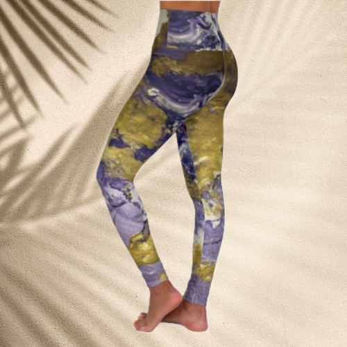 Regal High Waisted Yoga Leggings