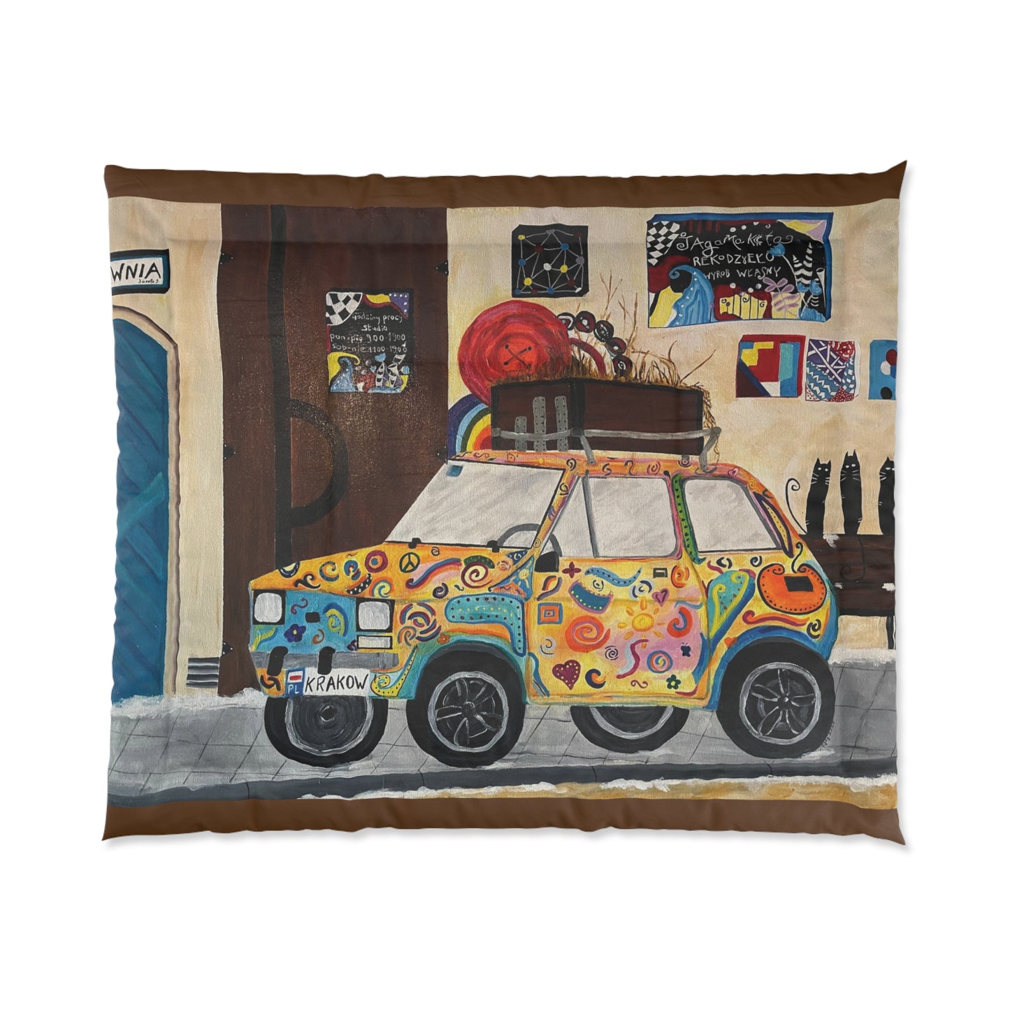 Krakow Poland Lightweight Comforter