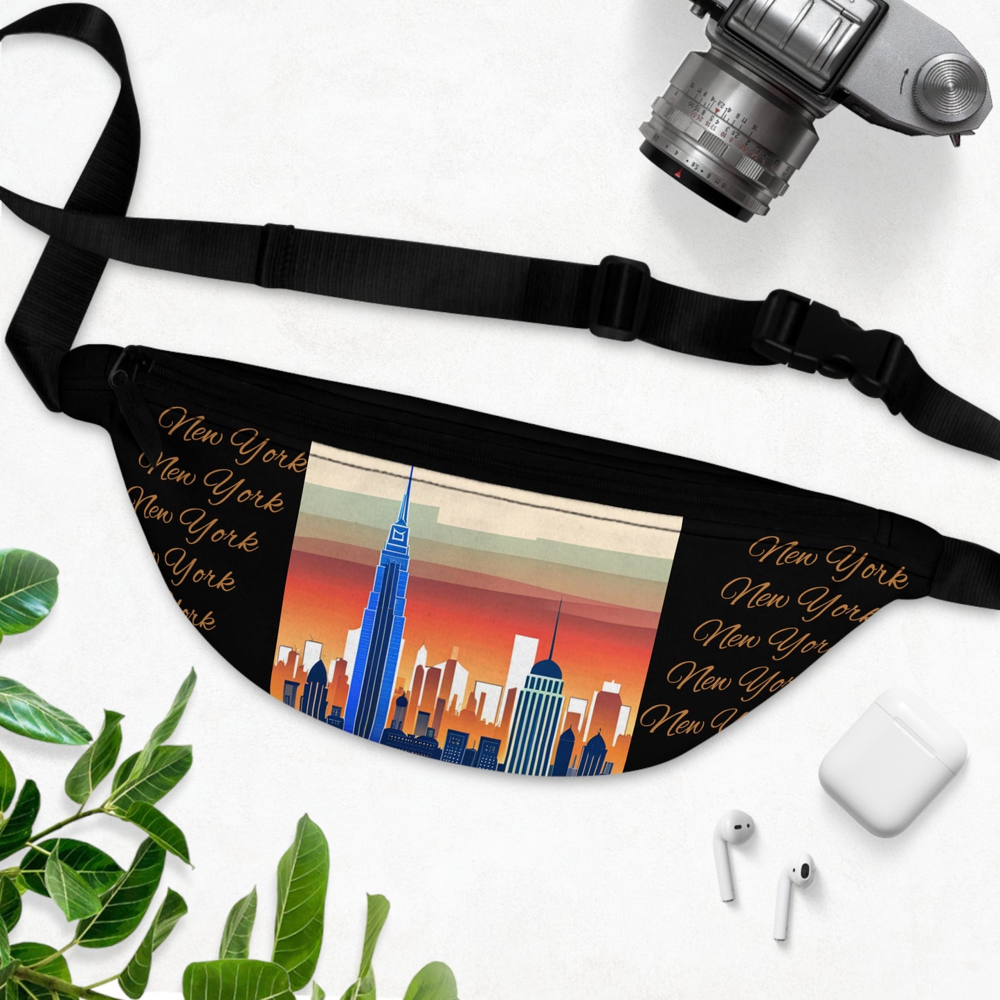 New York City Skyline Flow Fanny Pack | Crossbody Bag