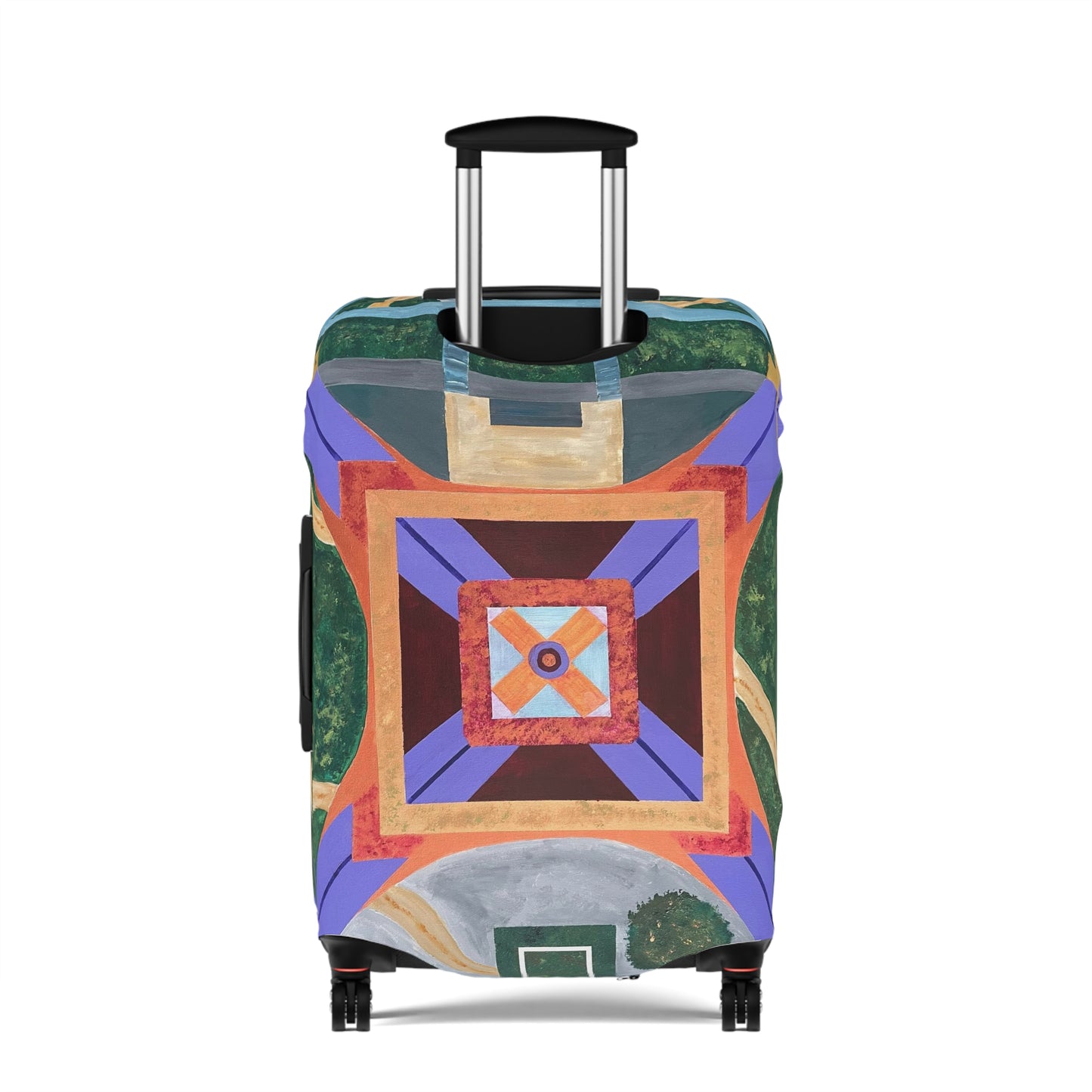Paris Abstract Eiffel Tower Luggage Cover