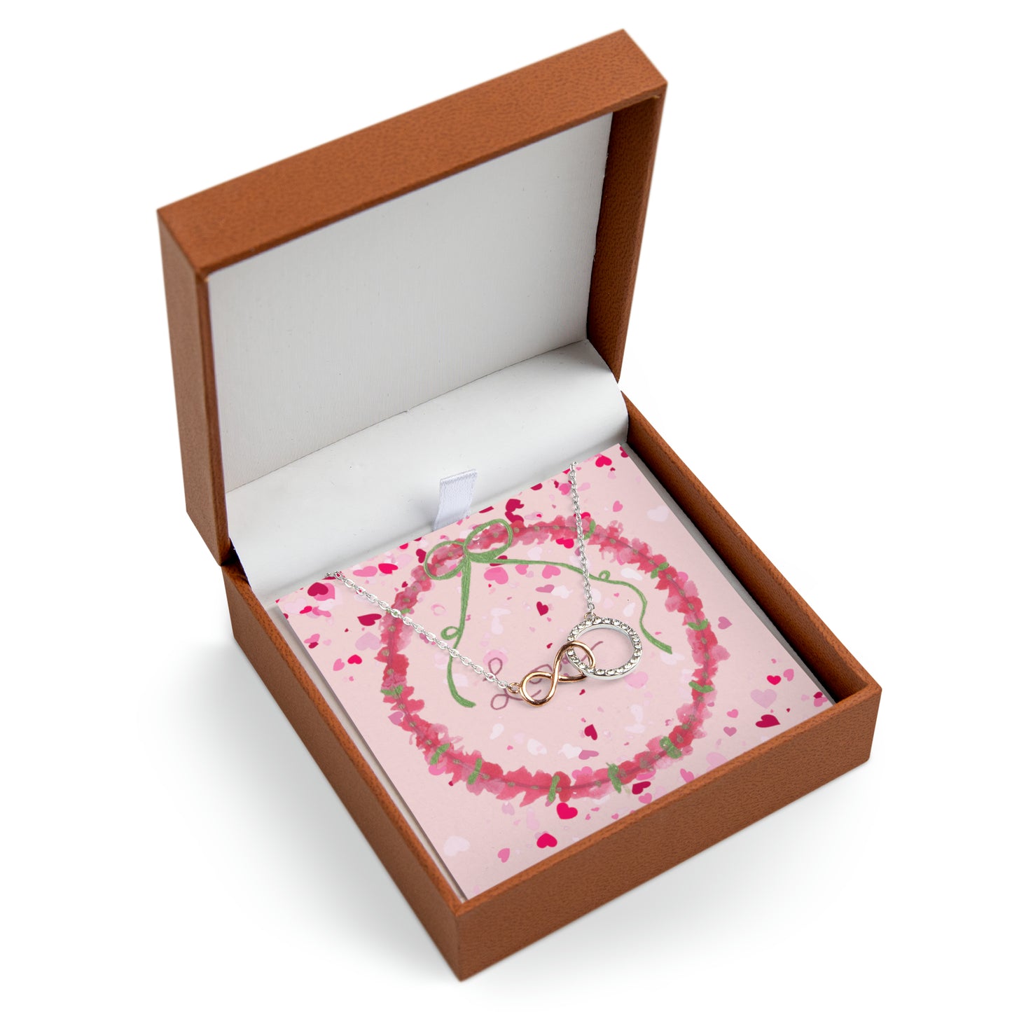 Love Wreath - Infinity Circle Necklace