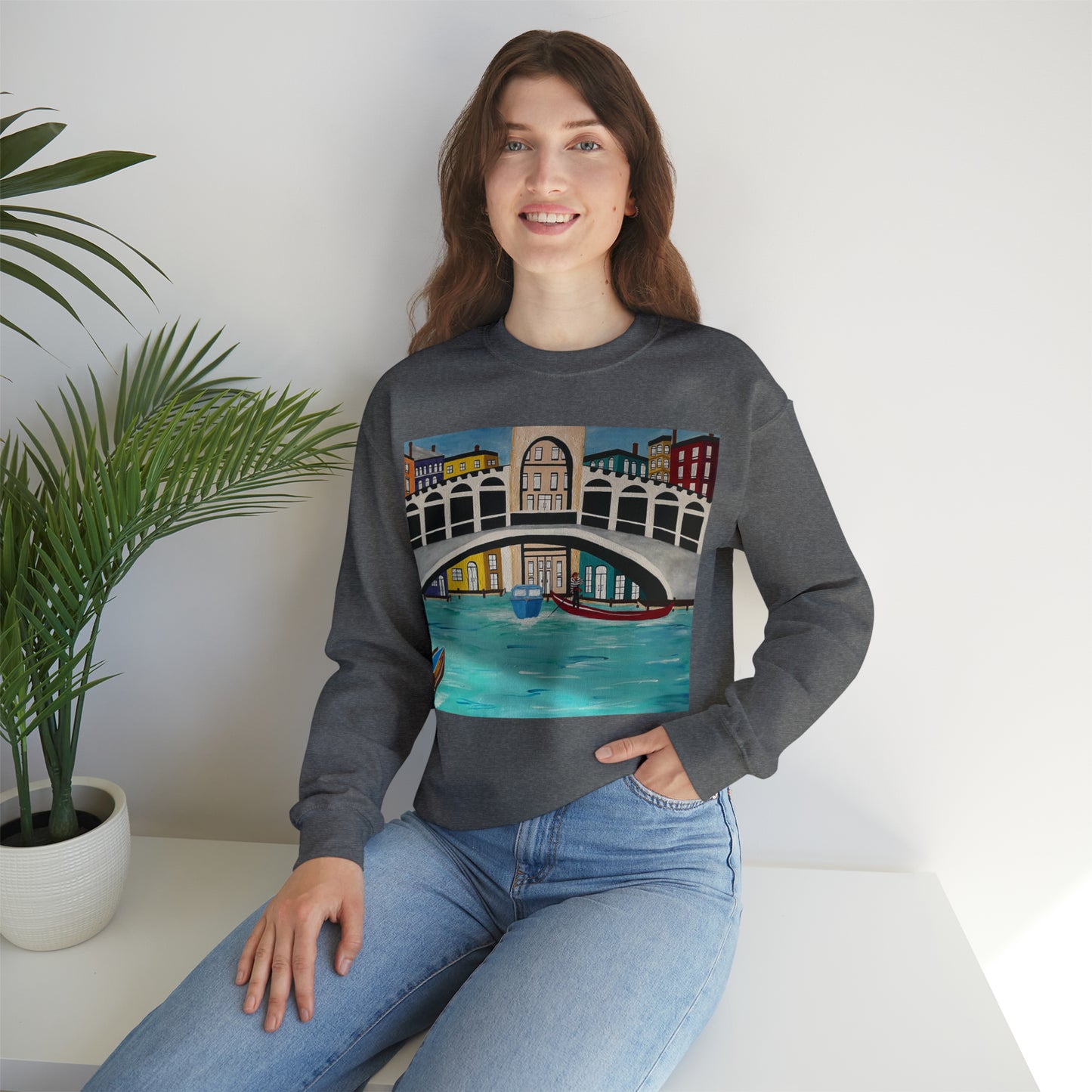 Venice Italy Crewneck Sweatshirt