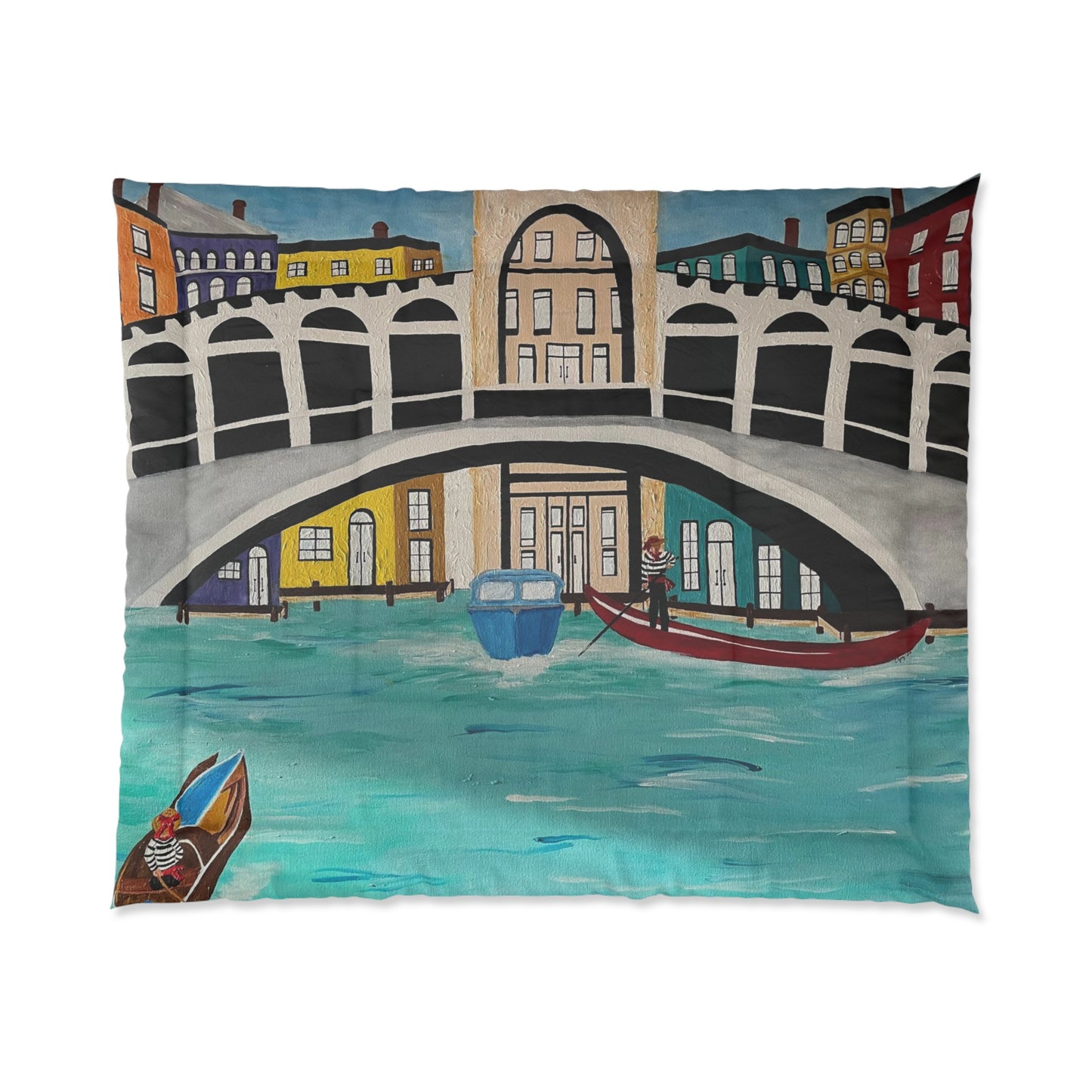 Venice Italy Lightweight Comforter