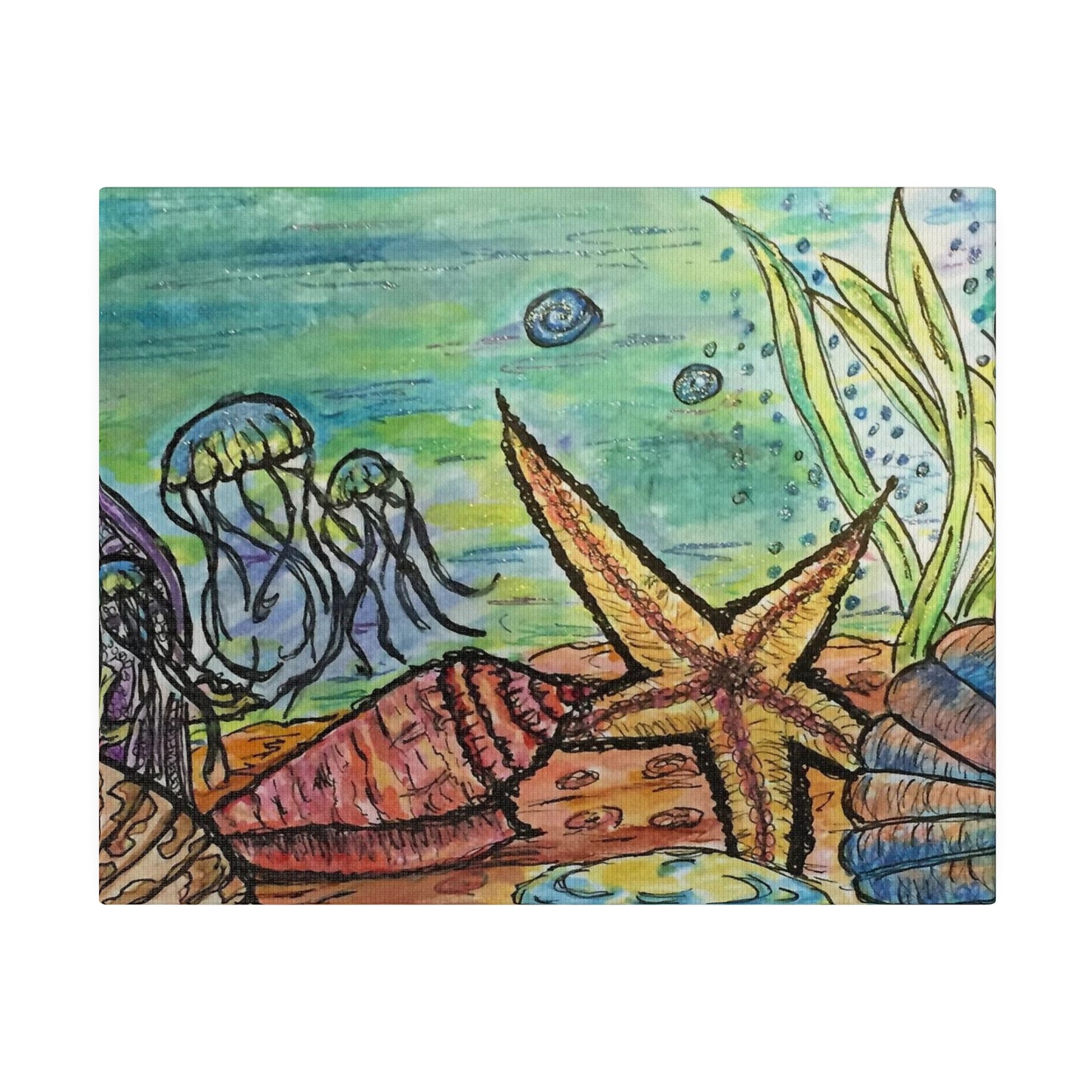 Under Water Fun Wall Art