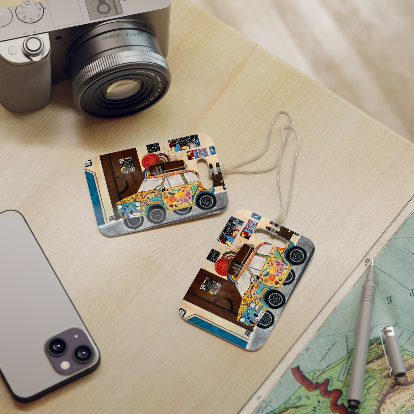 Krakow Poland Luggage Tag