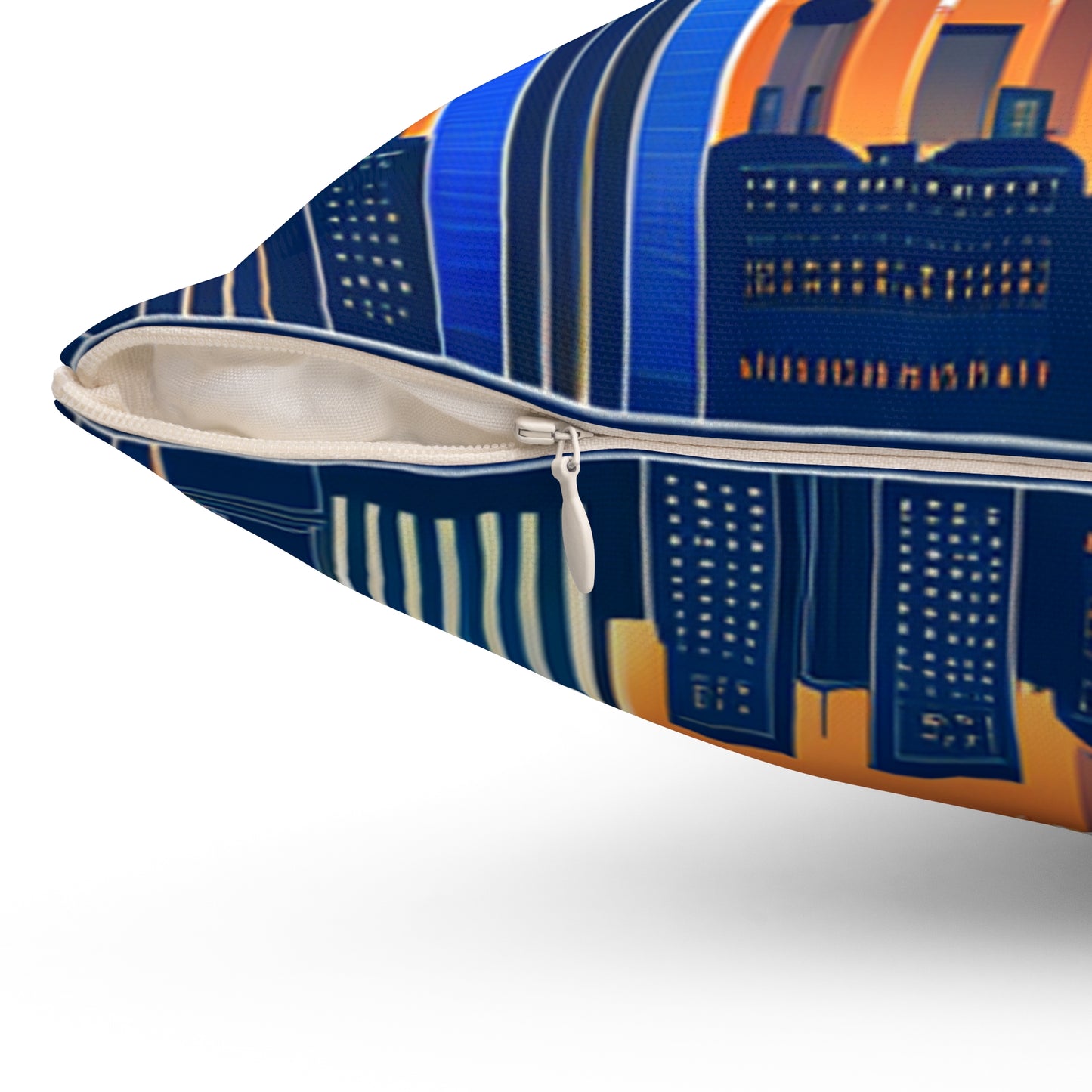 New York City Skyline Throw Pillow