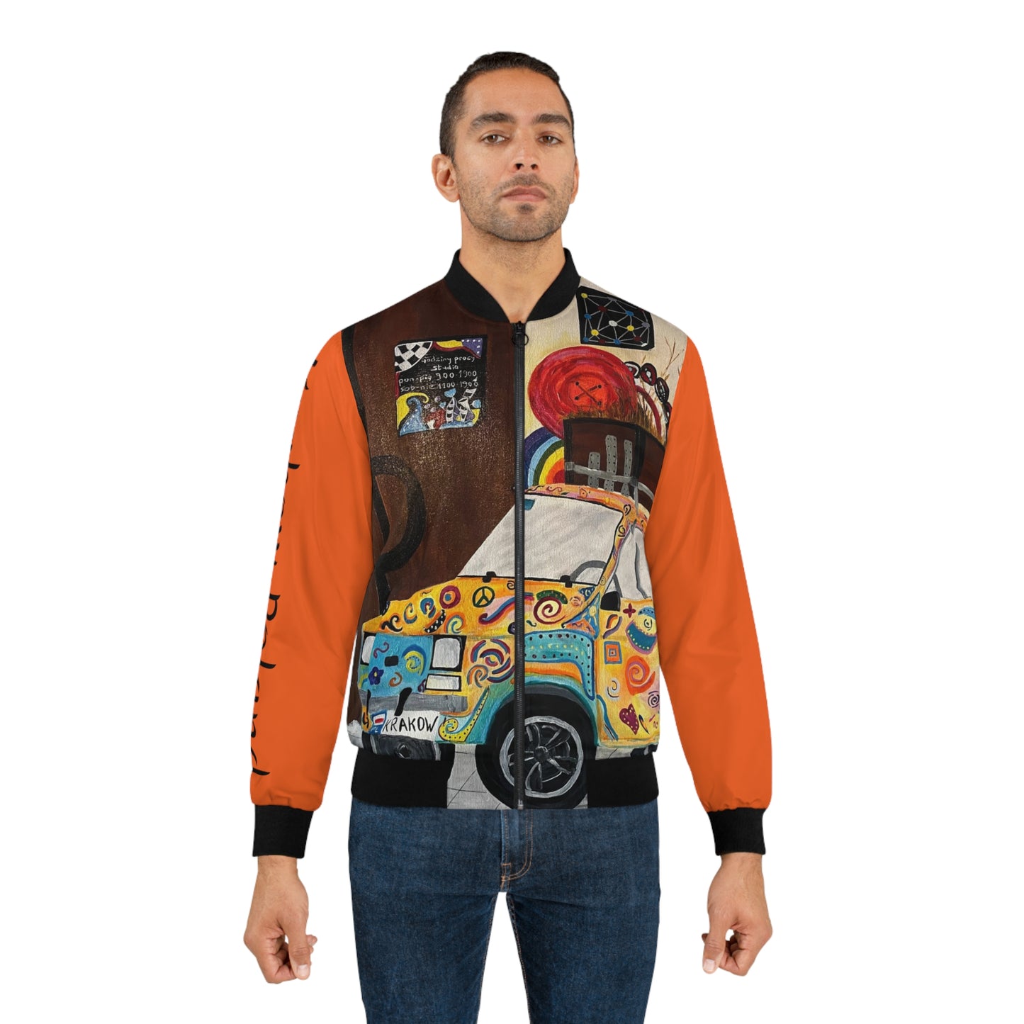 Krakow Poland Men's Bomber Jacket