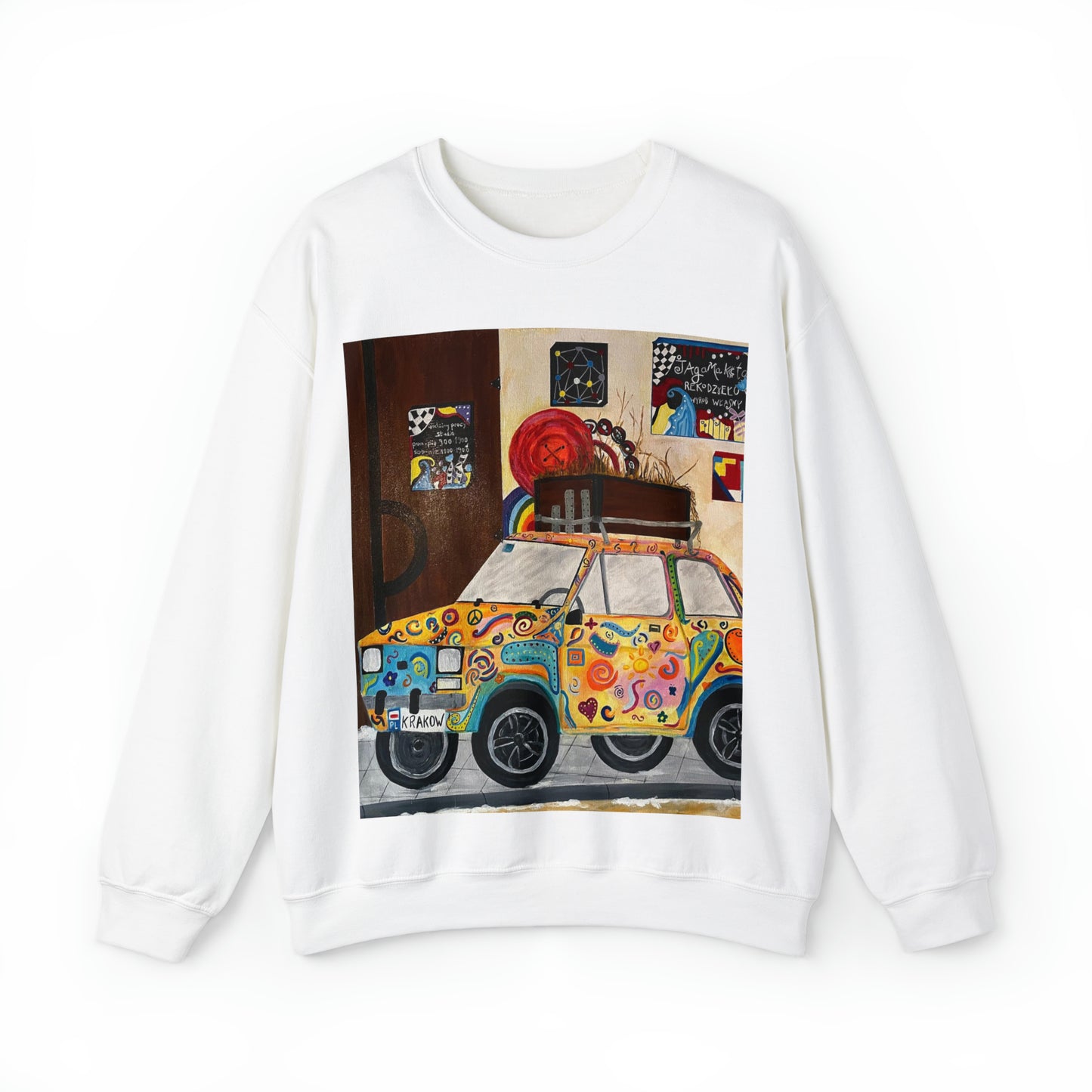 Krakow Poland Crewneck Sweatshirt