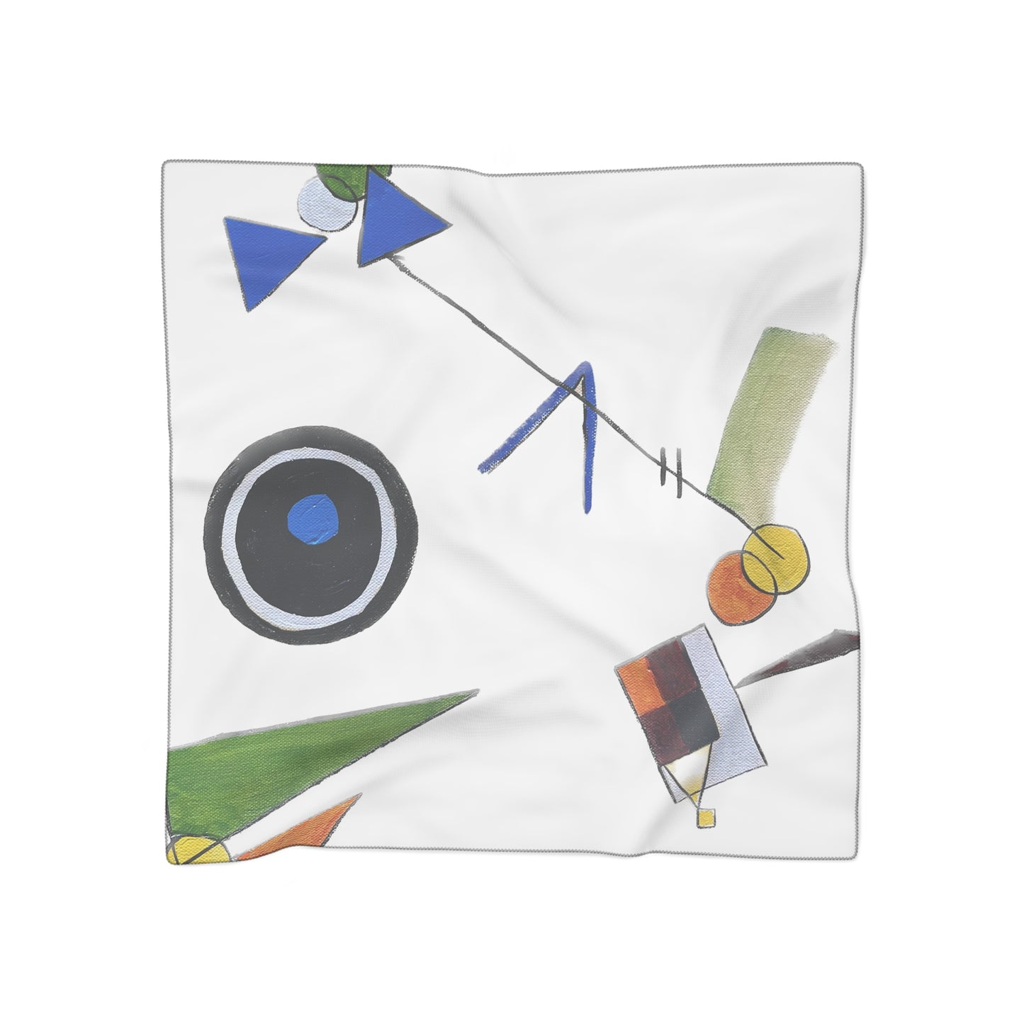 Arrangement C Poly Scarf