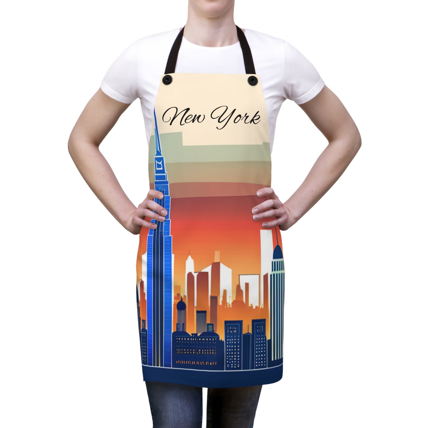 New York City Skyline Apron