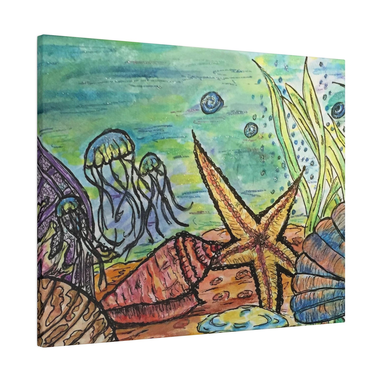 Under Water Fun Wall Art