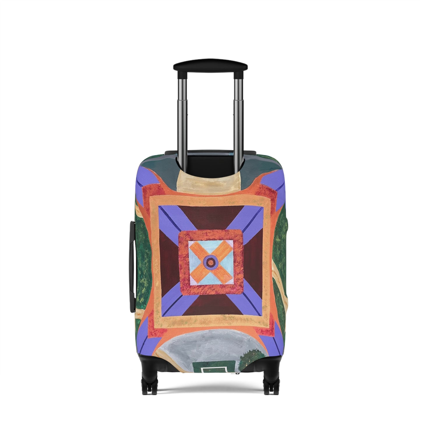 Paris Abstract Eiffel Tower Luggage Cover