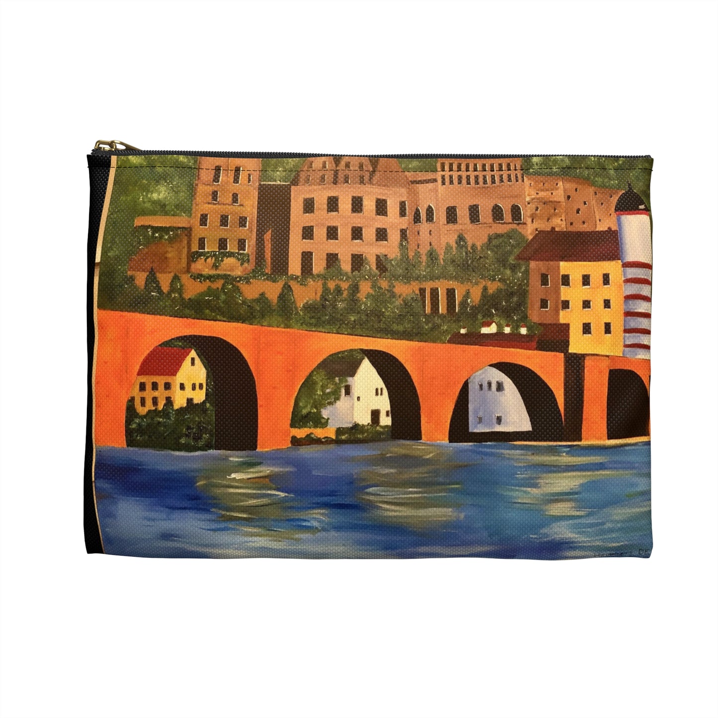 Heidelberg Germany Travel Pouch / Cosmetic Bag or Pencil Case