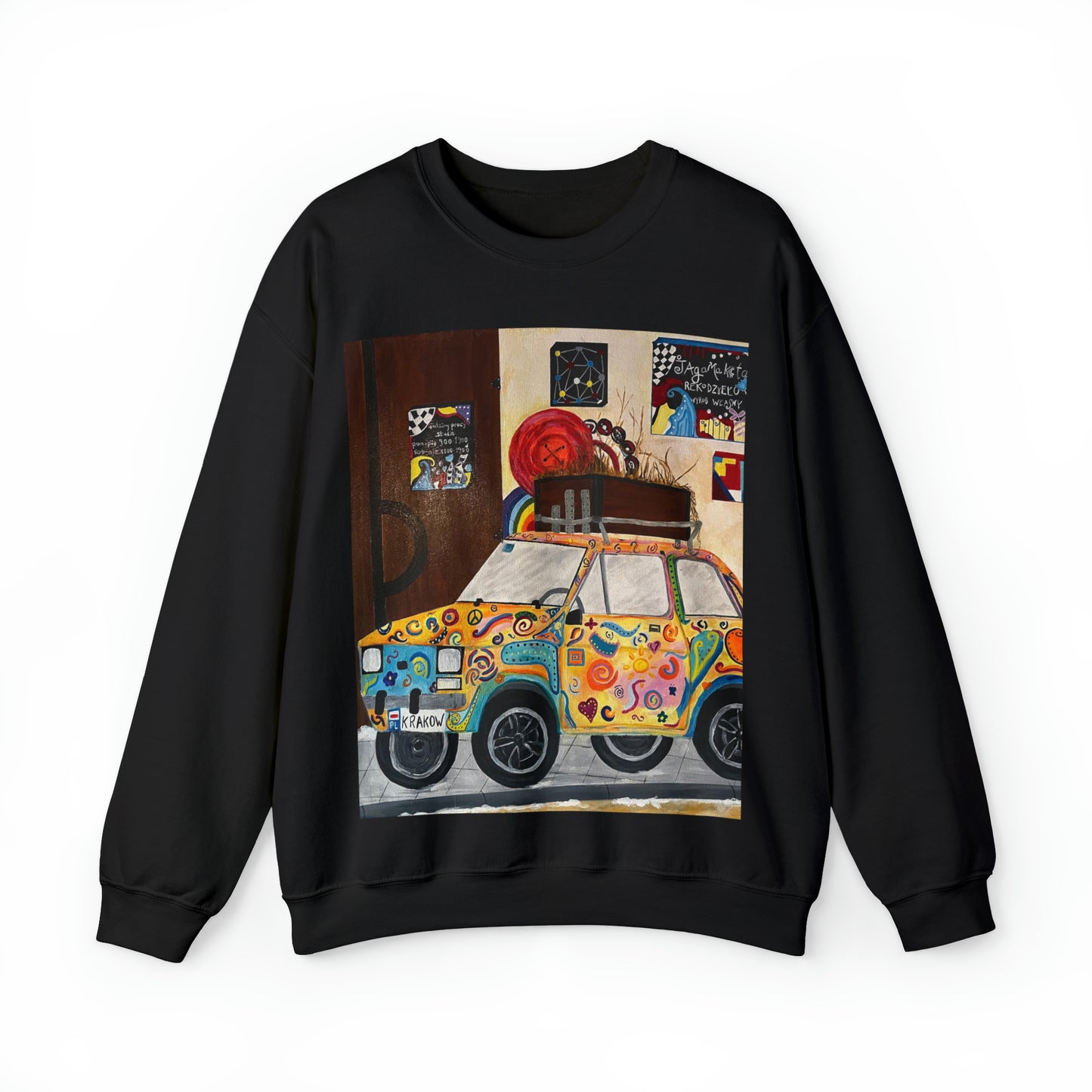 Krakow Poland Crewneck Sweatshirt