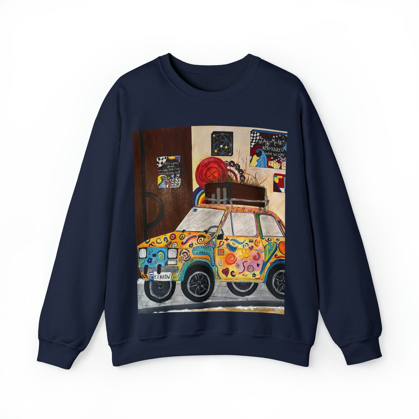 Krakow Poland Crewneck Sweatshirt