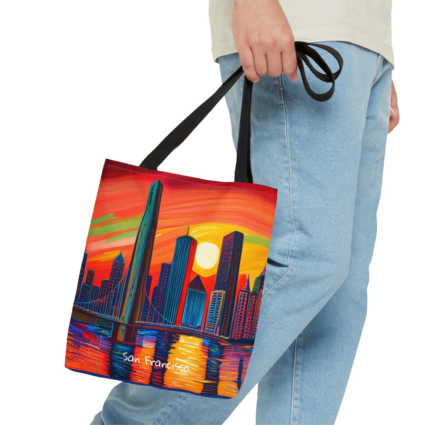 San Francisco Skyline Tote Bag