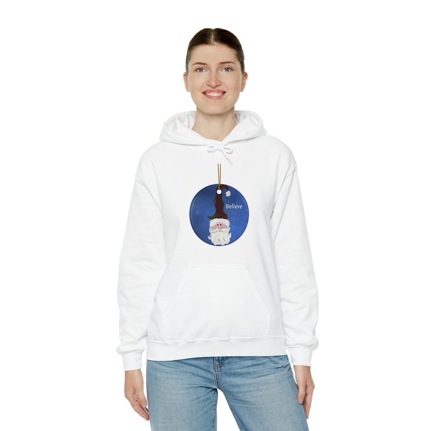 Santa I Believe Unisex Hooded Sweatshirt