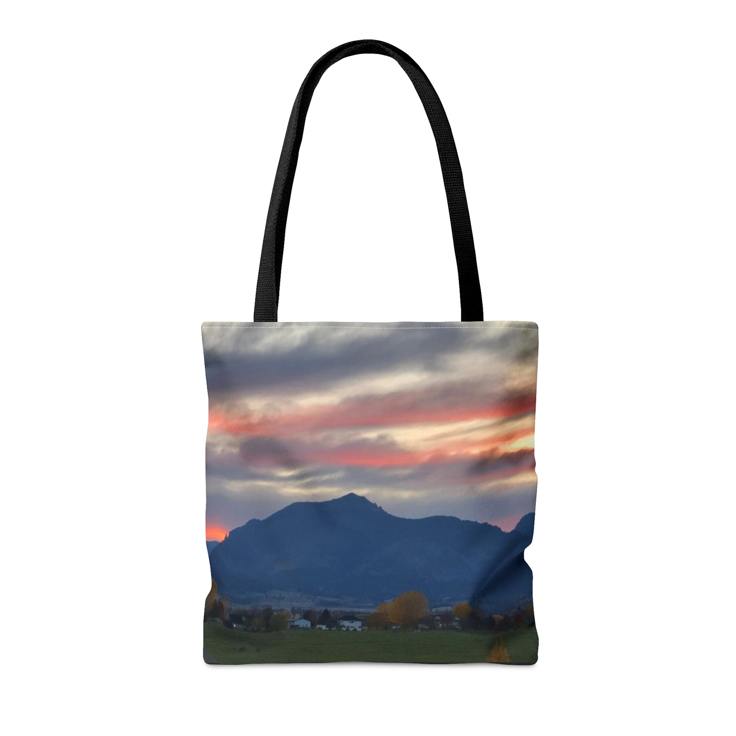 Sunset in Bitterroot Valley Montana Tote Bag
