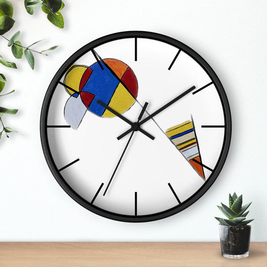 Arrangement O Wall Clock