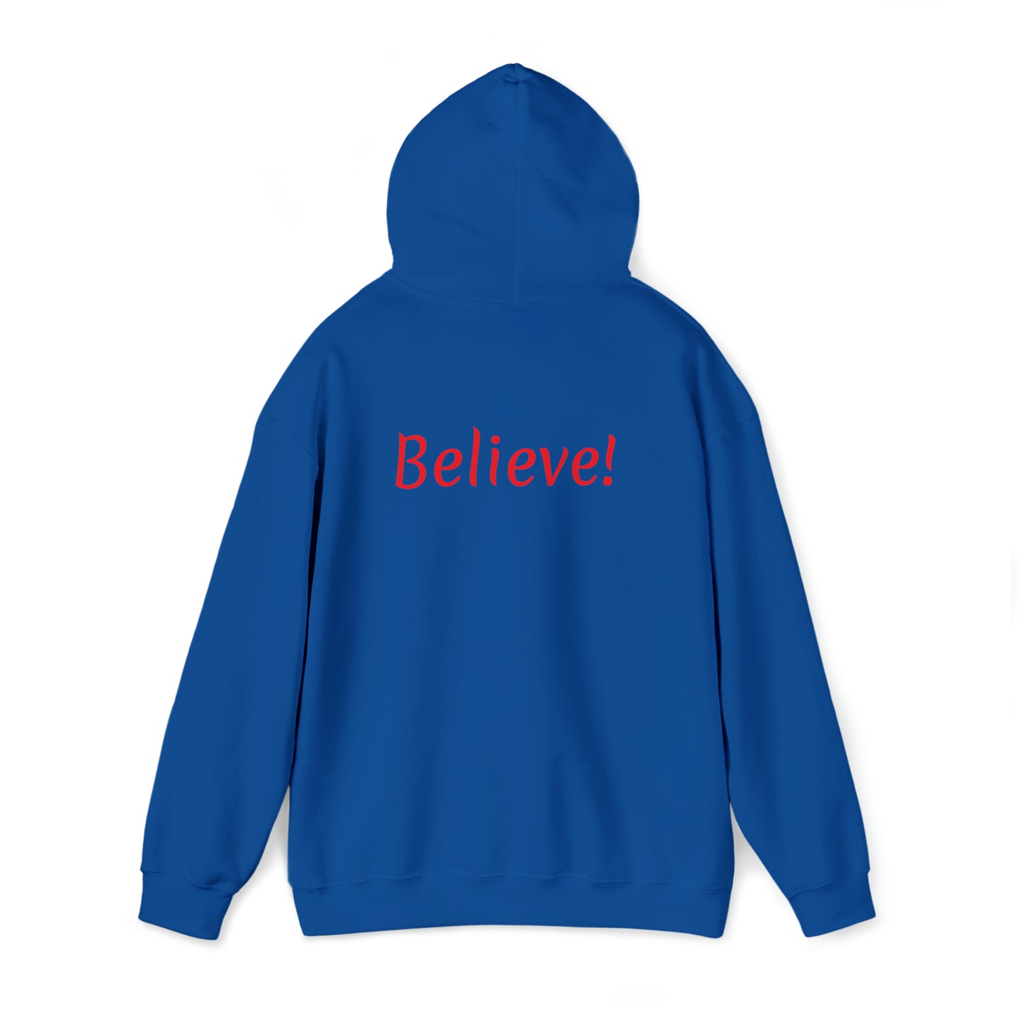 Santa I Believe Unisex Hooded Sweatshirt