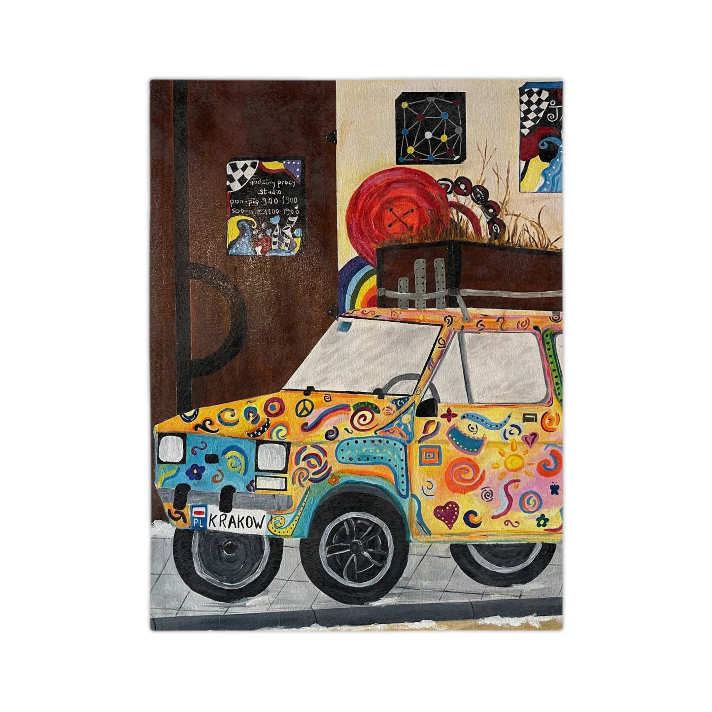 Krakow Poland Velveteen Minky Blanket