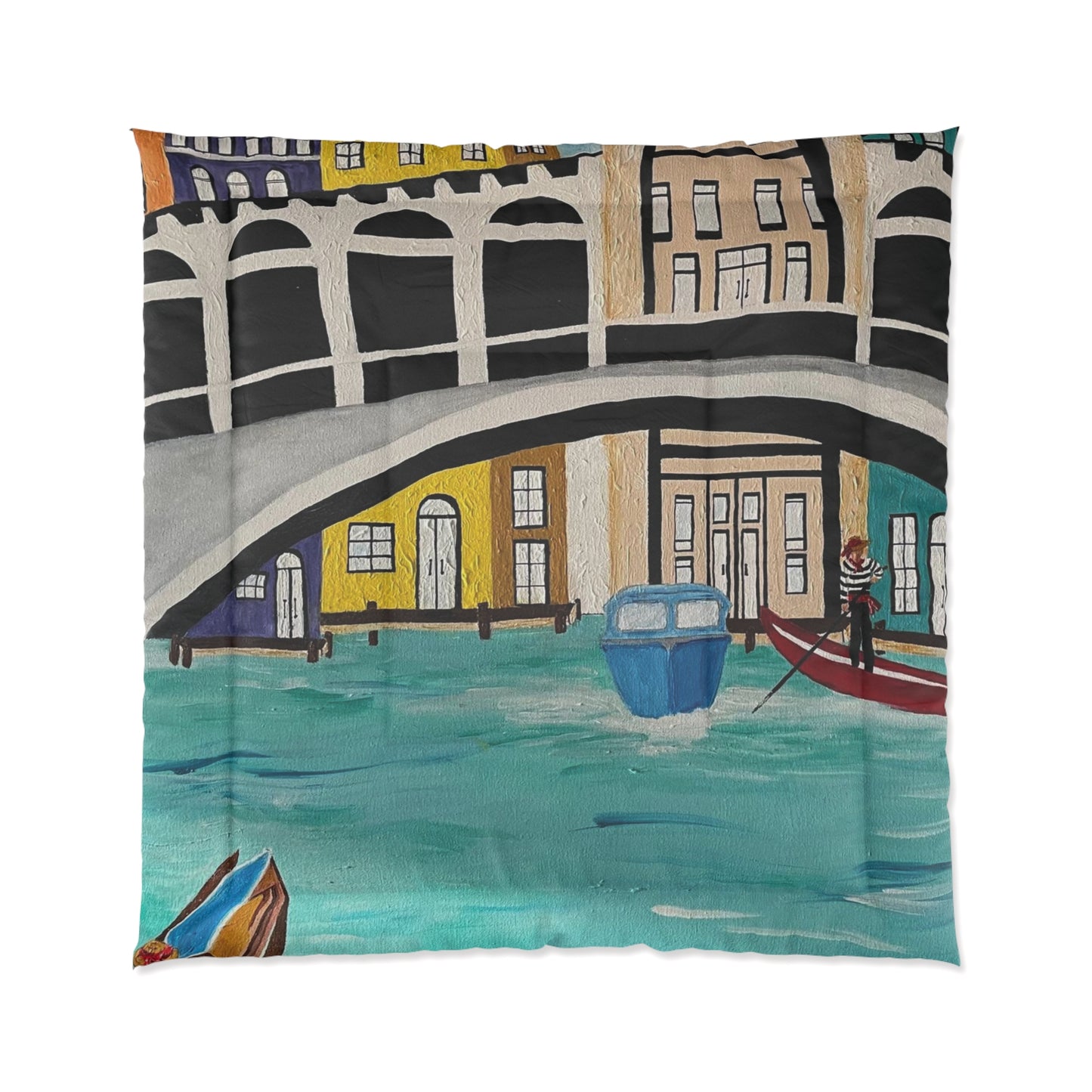 Venice Italy Lightweight Comforter
