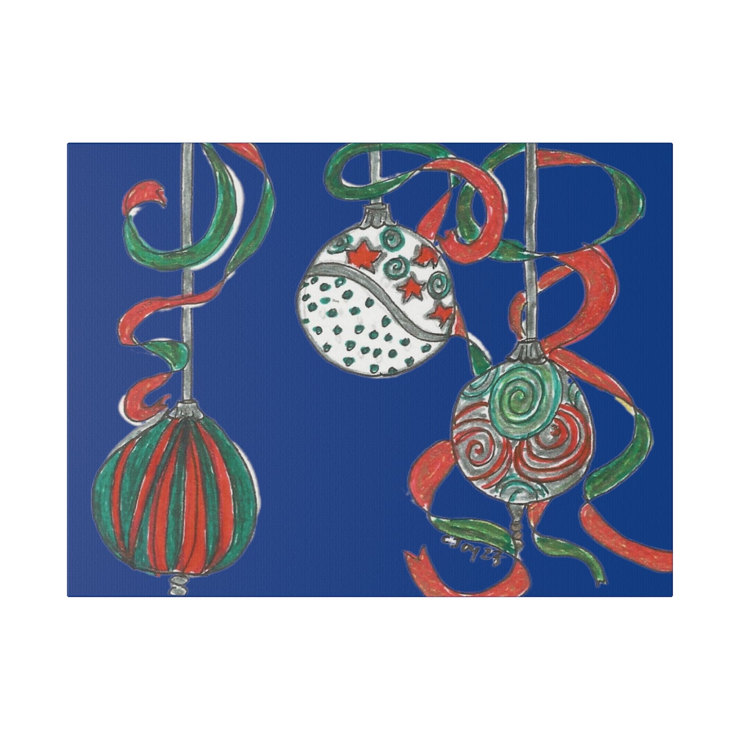 Christmas Ornament Wall Art