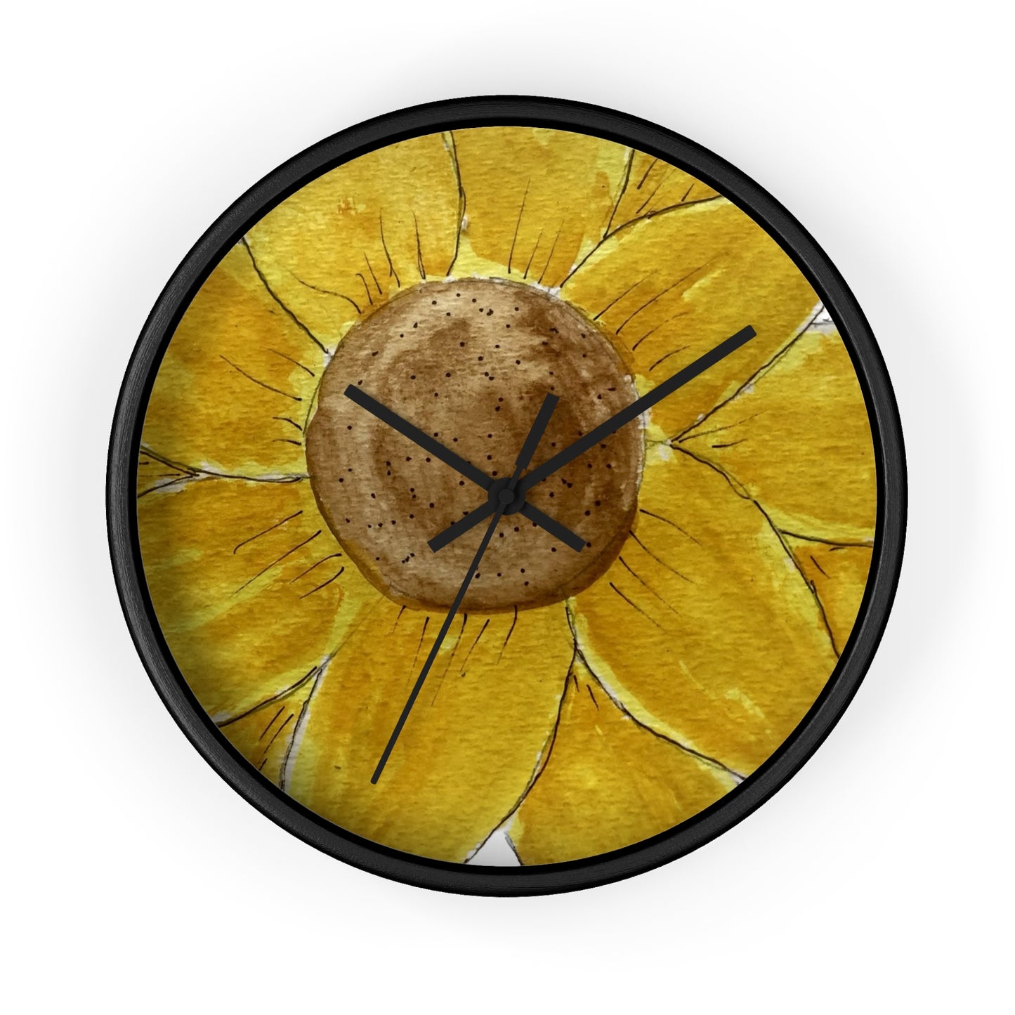 The Sunflower Wall Clock