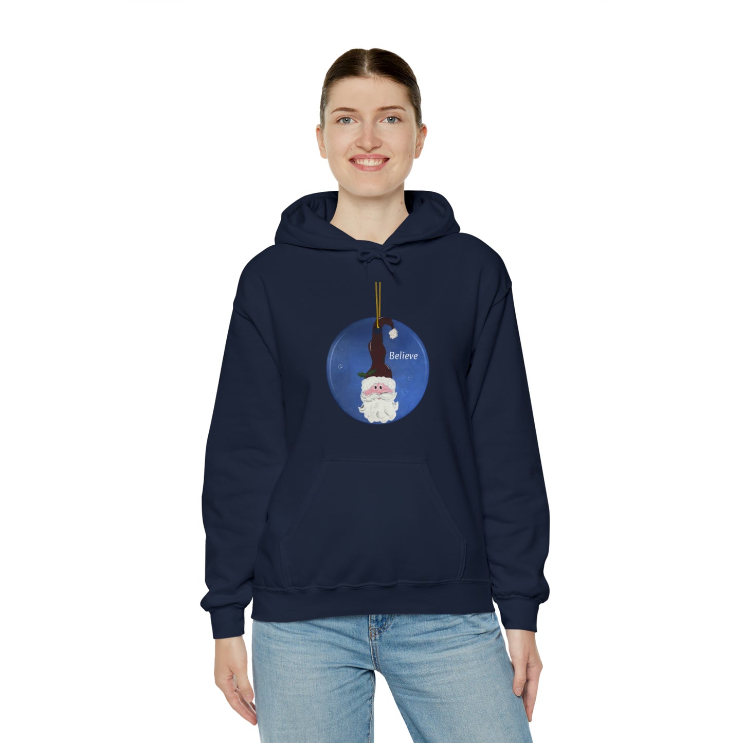 Santa I Believe Unisex Hooded Sweatshirt