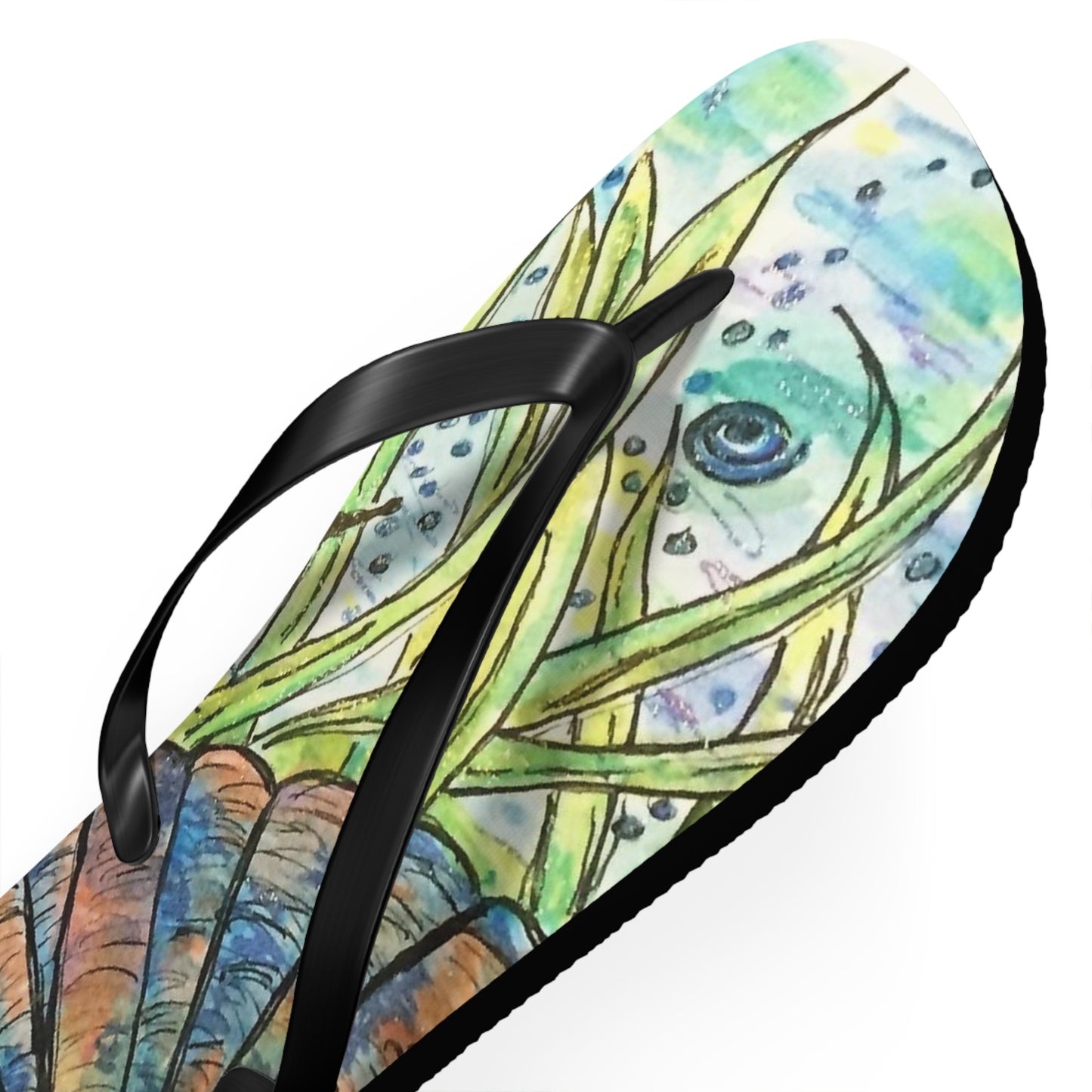 Under Water Fun Flip Flops