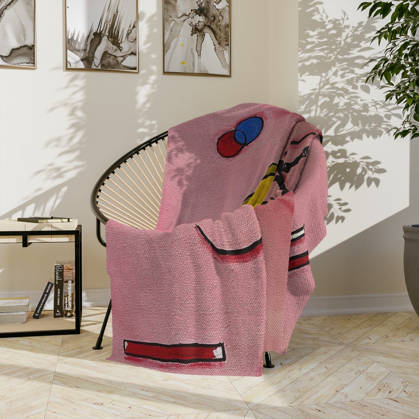 Arrangement Y Velveteen Minky Blanket