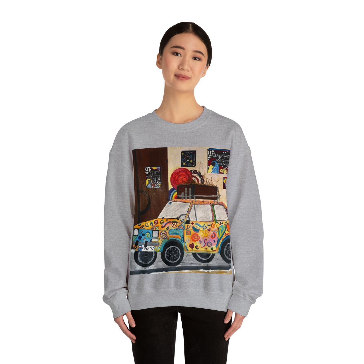 Krakow Poland Crewneck Sweatshirt