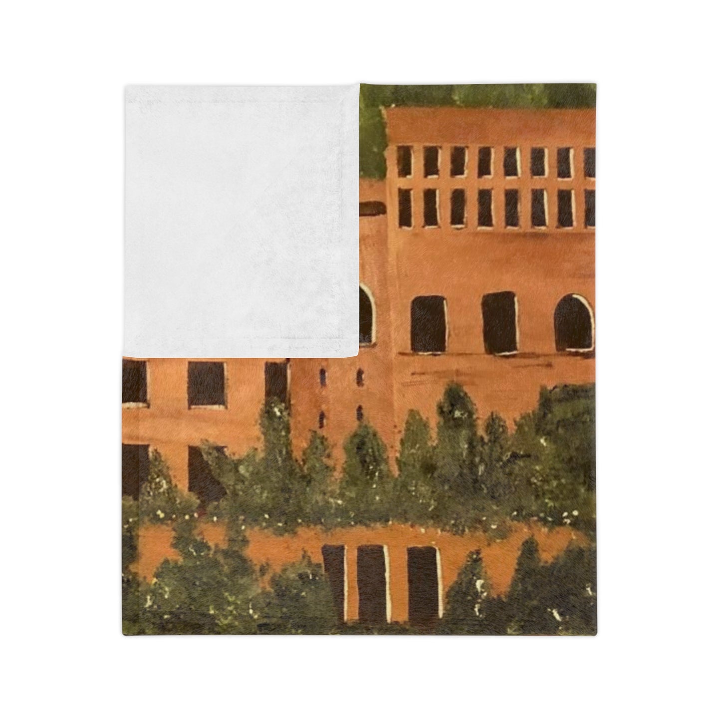 Heidelberg Germany Velveteen Minky Blanket